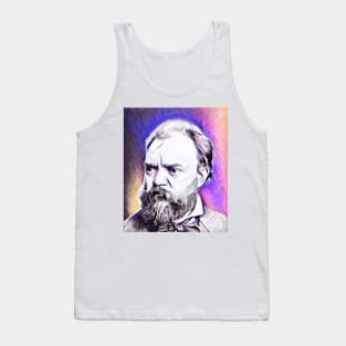 Antonín Dvořák Pink Portrait | Antonín Dvořák Artwork 6 Tank Top